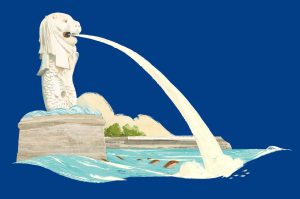 Merlion for Singapore Heritage Fest 2022